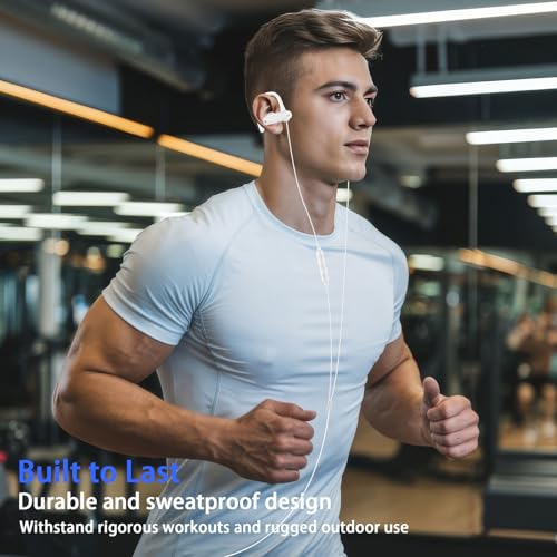 USB C Earbuds Wired Over Ear Headphones for iPhone 18 Pro Max 17 16 - color: White