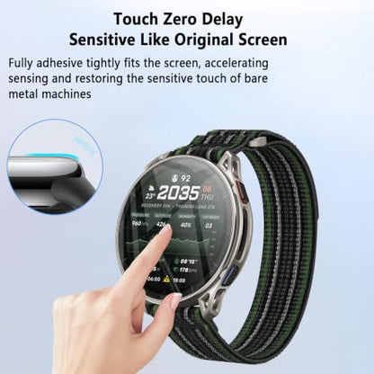 6 Pack Compatible for Aamazfit Cheetah 2 Ultra Screen Protector, Flexible TPU Film [Not Glass], Full Coverag, HD Clear Easy Install, Bubble Free for Aamazfit Cheetah 2 Ultra Screen Protector - size: RM6-Aamazfit cheetah 2 ultra-Z
