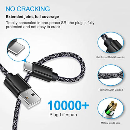 USB C Fast Car Charger for Samsung Galaxy S26 S25 S24 S23 S22 Z Flip 8 7 - color: Black