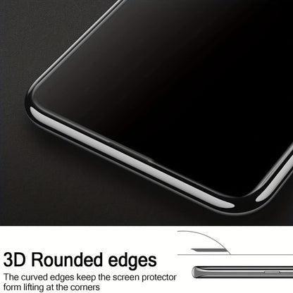 [2 Pack] Galaxy S10 Privacy Screen Protector, 3D Curved Tempered Glass Anti-Spy 9H Hardness Film for Samsung Galaxy S10 6.1”, [Don’t Support Fingerprint Unlock] Scratch Resistant Bubble Free