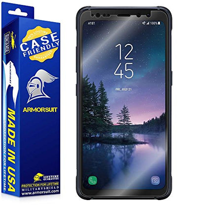 ArmorSuit Samsung Galaxy S8 Active Screen Protector Case Friendly MilitaryShield Screen Protector for Galaxy S8 Active - HD Clear Anti-Bubble Film