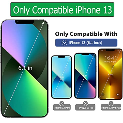 Battery Case for iPhone 13, [Upgraded] 10000mAh Rechargeable Portable Charging Case with Wireless Charging Compatible for iPhone 13 (6.1 inch) with Carplay Extended Battery Pack Charger Case (Black) - size: iPhone 13