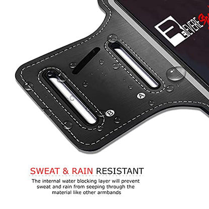 RevereSport Running Armband for iPhone 11 Pro Max. Sports Phone Case Holder for Runners and Gym Exercise (6.5")