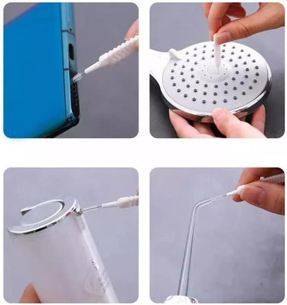 10 Pack Generic Anti Dust Plug Cover Charging Port Protector Cap with Cleaning Brush for Phone 14/15/16 Series, Galaxy S22/S21/S20, Note 20/10, All USB C and Lightning Devices