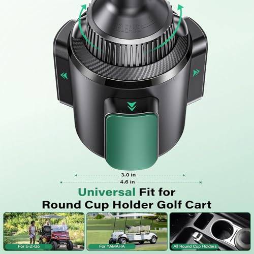 ICARMOUNT Golf Cart Phone Holder, Strong Magnetic Cup Holder - color: MagSafe