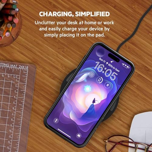 Battery Case for iPhone 16 Pro Max, 12000mAh Enhanced Portable Protective Qi Wireless Charger Case Battery Pack with CarPlay Wireless Charging Compatible for iPhone 16 Pro Max (6.9 inch)-Black - size: iPhone 16 Pro Max