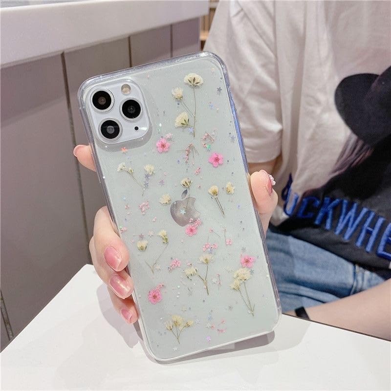 MGRNPONY Clear TPU Phone Case for iPhone, Slim Thin Anti-Yellowing Soft Case for iPhone