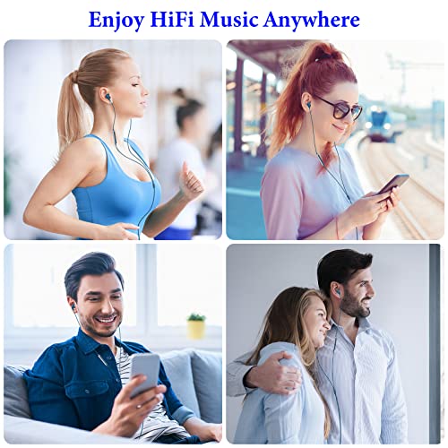 APETOO USB C Headphones for iPhone 18 Pro Max 17 16 15/iPad Air Earbuds - color: Lake blue