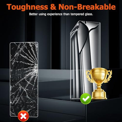 LYWHL 3 Pack Screen Protector for Samsung Galaxy S24 Ultra, Durable Flexible TPU Hydrogel Film, Full Edge Coverage Protection Anti-Scratch Shock-Resistant, Sensitive Touch & Fingerprint Unlock - size: 6.8 inch - Samsung Galaxy S24 Ultra