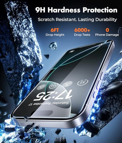 UNBREAKcable iPhone 16 Pro Max Screen Protector & Camera Lens Protector - size: iPhone 16 Pro Max