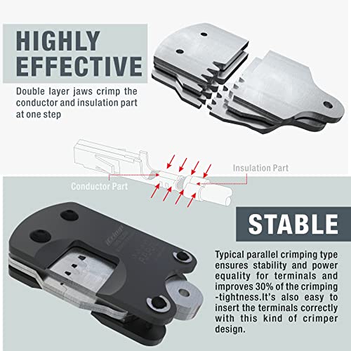 iCrimp IWS-3220M Micro Connector Pin Crimping Tool 0.03-0.52mm² 32-20AWG