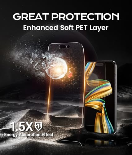EZ-GLAZ-2 Pack Matte Screen Protectors for iPhone 16 Pro - size: iPhone 16 Pro