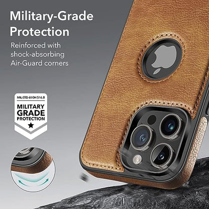WTCASE Magnetic for iPhone 14 Pro Max Leather Case,Built-in Invisible Stand [Compatible with Magsafe] Protective Slim Kickstand Compatible with iPhone 14 Pro Max (2022) 6.7" (Brown) - color: Brown, size: iPhone 14 Pro Max-6.7"