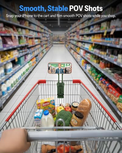 OMOTON TP02-Pro 5 in 1 Magnetic Phone Holder for Vlogging Essentials, Green - color: 5-Green
