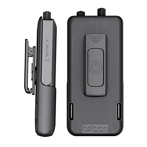 BELTRON Sonim XP5Plus 5G, Heavy Duty Rotating Belt Clip Holster for Sonim XP5 Plus X530 or XP5900 (AT&T FirstNet) - Durable Reliable & Lightweight - size: 1.6" Clip