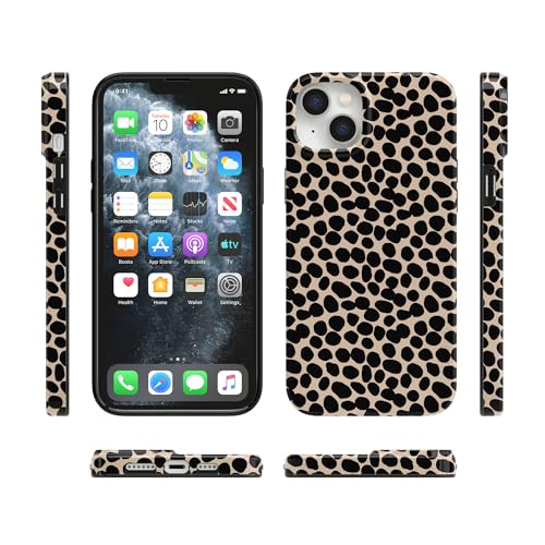 Casely iPhone 14 Plus Case | Lost in Spots | Cheetah Print | Compatible with MagSafe | Classic Ultra Slim Design - color: Lost in Spots | Cheetah Print