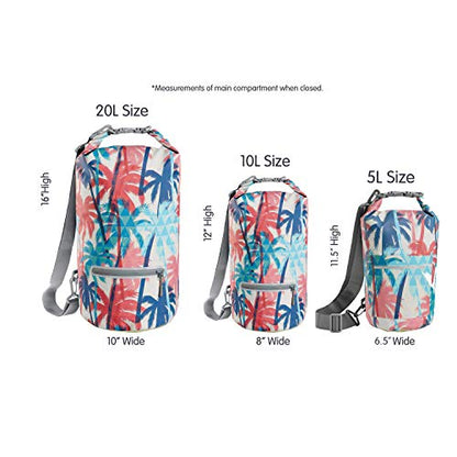 Skog Å Kust DrySak Roll Top Waterproof Bag, 5, 10 & 20 Liter - color: Palm, size: 10 Liter
