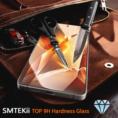 Tempered Glass Screen Protector for Samsung Galaxy S26 Plus 6.7'' | Easy Install Frame, Auto-alignment, 9H Hardness, HD Clear, Anti-Scratch, Anti-fingerprint, Bubble-free, Case friendly, 2 Pack