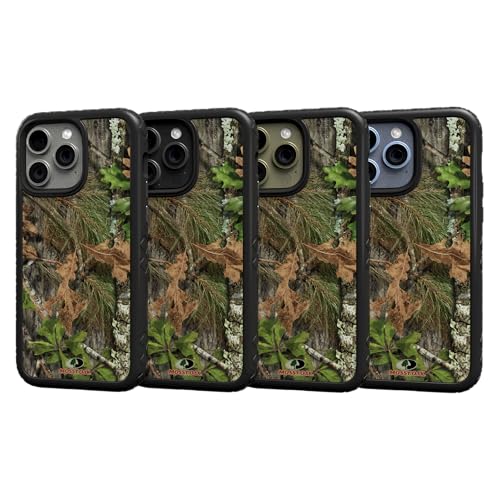 Mossy Oak | Obsession | Dual-Layer Case in Onyx Black Designed for iPhone 13 Pro Shock & Drop Proof - Durable | As Seen on Shark Tank - color: Obsession | Onyx Black, size: Apple iPhone 13 Pro