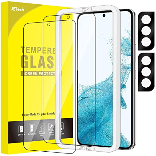 JETech Screen Protector for Samsung Galaxy S22 Plus, 2+2 Pack - size: Galaxy S22 Plus
