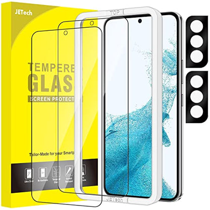 JETech Screen Protector for Samsung Galaxy S22 Plus, 2+2 Pack - size: Galaxy S22 Plus
