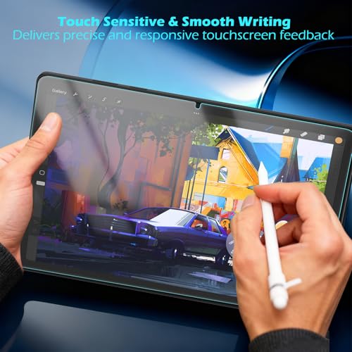 Hianjoo 4-Pack Cut to Fit Screen Protector [295mm×210mm] Universal Plastic Trimmable Screen Protector Sheets, Anti-scratch Cuttable PET Protective Film for Phone, GPS, Smart Watch, Tablet, Camera