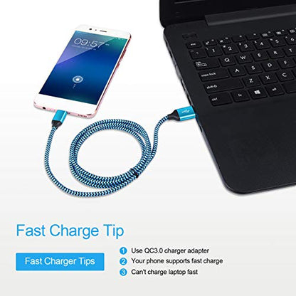 USB C Cable 3FT for Samsung Galaxy S26 S25 Ultra S24 A17 A56 A36 A16 A15 - color: white,rose-red,blue,green,purple