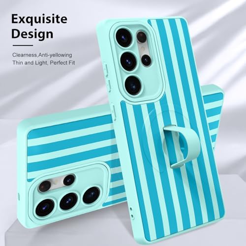KANGHAR Compatible with Samsung Galaxy S25 Ultra Case Stripes -Blue - color: Blue-Stripes, size: Samsung Galaxy S25 Ultra