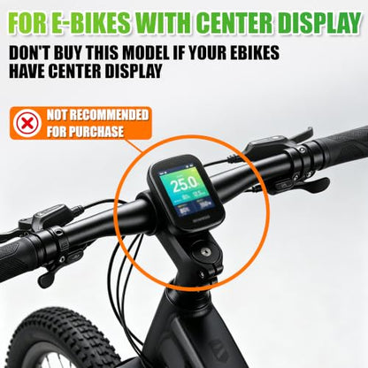 RBRL Bike Phone Holder, CNC Machined & Forged Aluminum Bicycle Stem Phone Mount, 1s Quick-Lock V-Shape Clamp, Anti-Shake Headset Cap Mount Design, Camera Friendly, Fits 4.7–7.2" Phones - color: stem mount