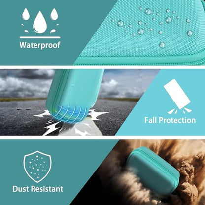 co2CREA Case for Anker MagSafe UFO 3-in-1 Wireless Charger Station, Green - color: Green Case