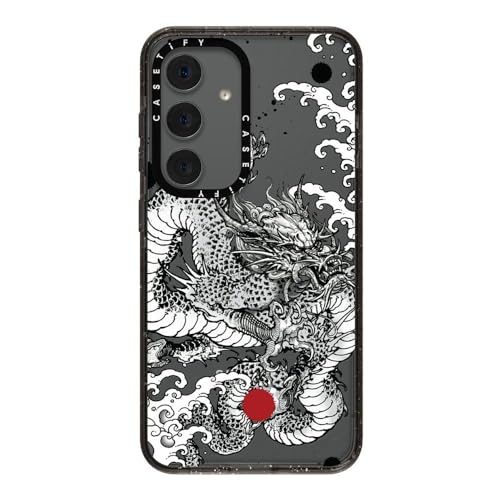 CASETiFY for Galaxy S24 Case - Impact | 8.2 ft. 4x Military Grade Drop Protection | Power Dragon | Black - color: Power Dragon, size: Galaxy S24 (6.2")