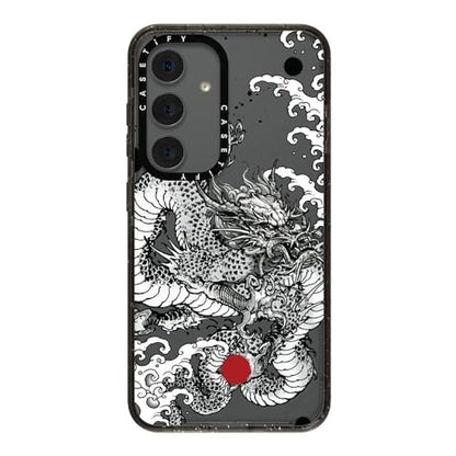 CASETiFY for Galaxy S24 Case - Impact | 8.2 ft. 4x Military Grade Drop Protection | Power Dragon | Black - color: Power Dragon, size: Galaxy S24 (6.2")