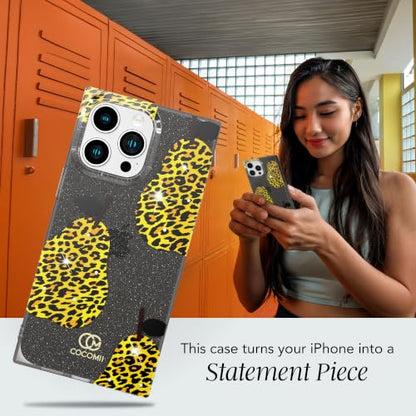 COCOMII Rectangle for iPhone 15 Pro Case, Leopard Pear | Compatible with MagSafe Wireless Charging, Shockproof 10ft Drop Protection, Camera & Screen Protection, Premium Glossy Finish - color: Leopard Pear, size: iPhone 15 Pro (6.1")