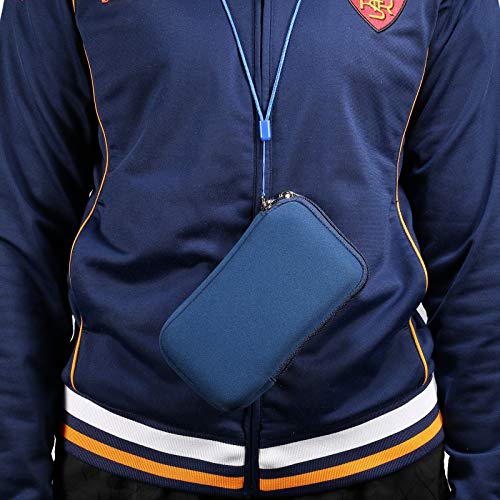 Neoprene Cell Phone Sleeve Zipper Phone Pouch Case for Samsung Galaxy S26 Ultra S25 Ultra S24 Ultra S23 Ultra A17 A16 A26 A36 A56 A15 A25 A35 A55 A14 A13 A07 A06 A05 A04 A03s, iPhone 16 Pro Max (Blue) - color: Blue
