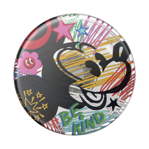 PopSockets Adhesive Phone Grip, Holder- Mickey Be Kind - color: Mickey Be Kind, style: Adhesive