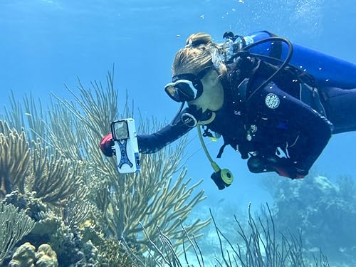 Pro Shot Touch Case 2.0 – Waterproof iPhone Housing, Rated to 50 ft, Compatible with All iPhones, Ideal for Snorkeling, Shallow Diving, and Water Sports. (Fits All iPhones Including 17 Pro & Pro Max)