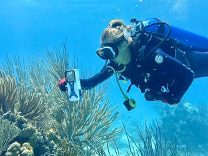 Pro Shot Touch Case 2.0 – Waterproof iPhone Housing, Rated to 50 ft, Compatible with All iPhones, Ideal for Snorkeling, Shallow Diving, and Water Sports. (Fits All iPhones Including 17 Pro & Pro Max)