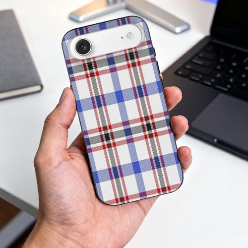 Clan Boswell TartanAnti-Yellowing Soft TPU Phone Case for iPhone 17, Shockproof and Scratch-Resistant Case - color: black-style-209
