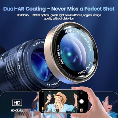 CACOE Camera Lens Protector for iPhone 14/15/16/17 Pro/Pro Max Cover - color: Desert Gold
