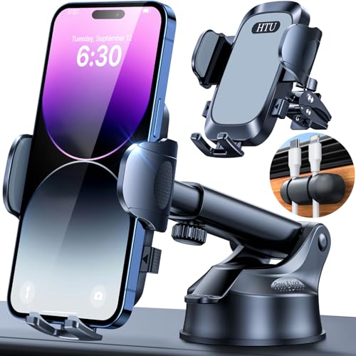 【98+LBS Strongest Suction & Military-Grade】Ultimate Car Phone Mount【Patent & Safety Certs】 Cell Phone Holder Truck Stand for Dashboard Windshield Vent for iPhone 17 Pro Max 16 15 Samsung (Light Grey) - color: Light Grey
