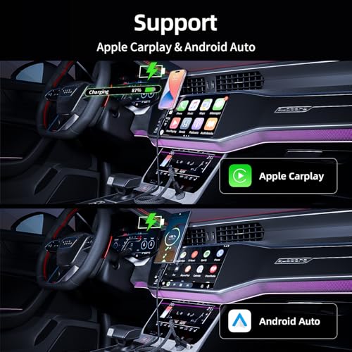 4 in 1 Charging Cable Fast Charging 65W with E-Mark Chip, Carplay - color: Dark Black, size: 4FT 1Pack