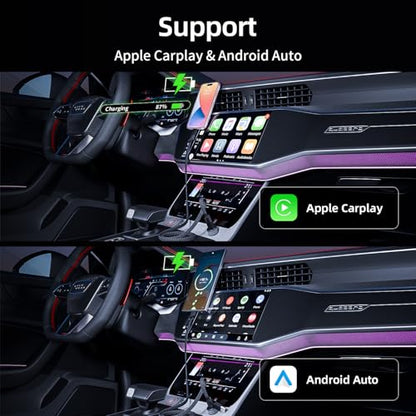 4 in 1 Charging Cable Fast Charging 65W with E-Mark Chip, Carplay - color: Dark Black, size: 4FT 1Pack