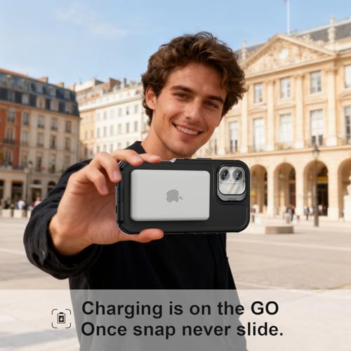 Follaroma for iPhone 16 Plus Case,Magnetic,Heavy Duty Case,6.7'',Black - color: Black, size: iPhone 16 6.1''