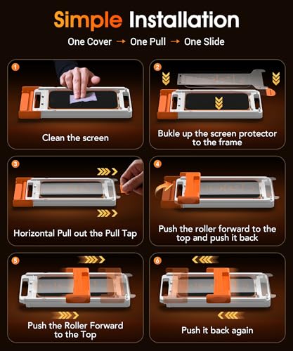 GolbinBox for iPhone 17 Pro Max Screen Protector, 3D Full Coverage, 2 Pack - size: for iPhone 17 Pro Max- 6.9inch