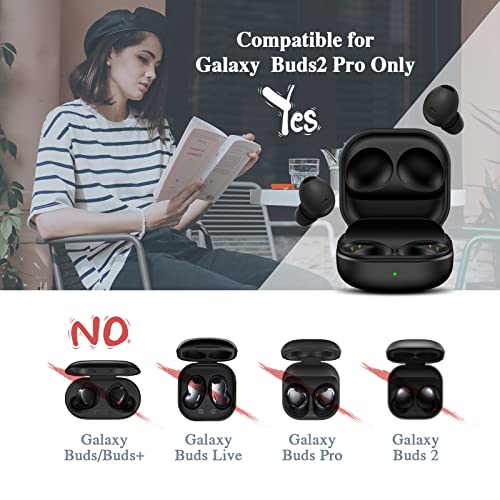 Replacement Charging Case for Samsung Galaxy Buds Pro 2 SM-R510 – Wireless Charger, 770mAh Battery, LED Indicator, Fast Charging