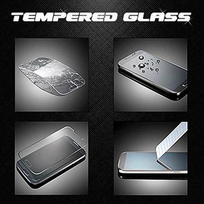 For Samsung Galaxy J7 (2018), J7 Refine, J7 Star, J7V 2nd Gen. SM-J737 - Crystal Diamond Flip Wallet Case + Tempered Glass Screen Protector - Red/Glitter - color: FDS99 Red/Glitter