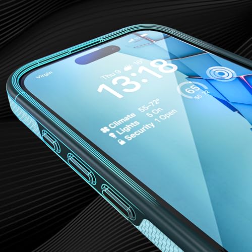 Crave Dual Guard Compatible with iPhone 16 Case, Compatible with MagSafe Shockproof Protection Dual Layer Case for Apple iPhone 16 (6.1") - Aqua - color: Aqua