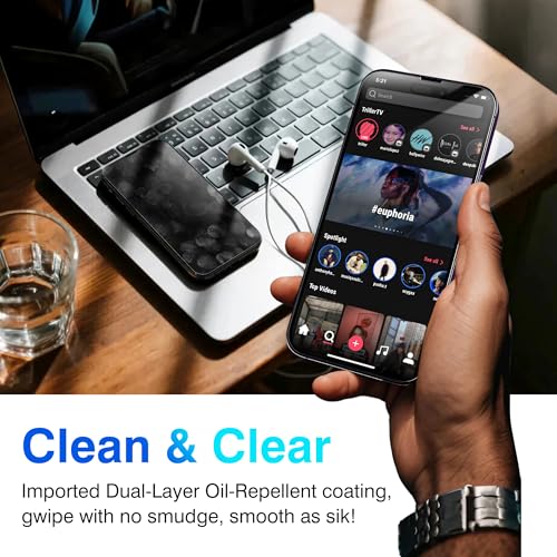 EZ-GLAZ-4+2 Pack for iPhone 14 Pro Max Screen Protector (6.7") HD Clear - size: iPhone 14 Pro Max