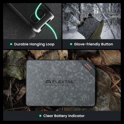 FLEXTAILGEAR 5000mAh Power Bank, Outdoor Portable Power Bank - size: 5000mAh-0.28in