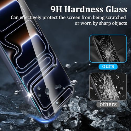 2+1+2 Pack Screen Protector for iPhone 17 Pro - size: 17 Pro